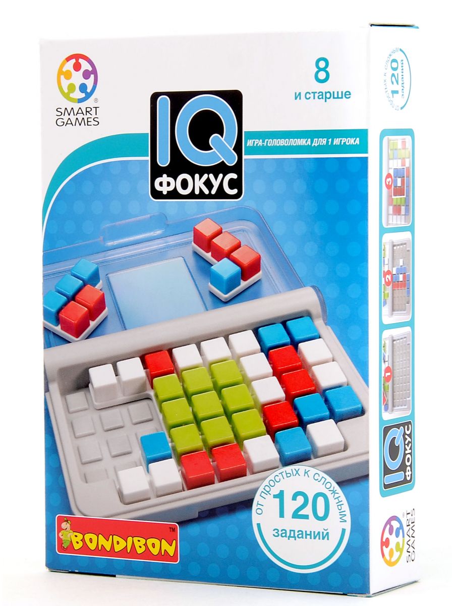 Купить логическую игру-головоломку «IQ-Фокус» - gamestil.ru