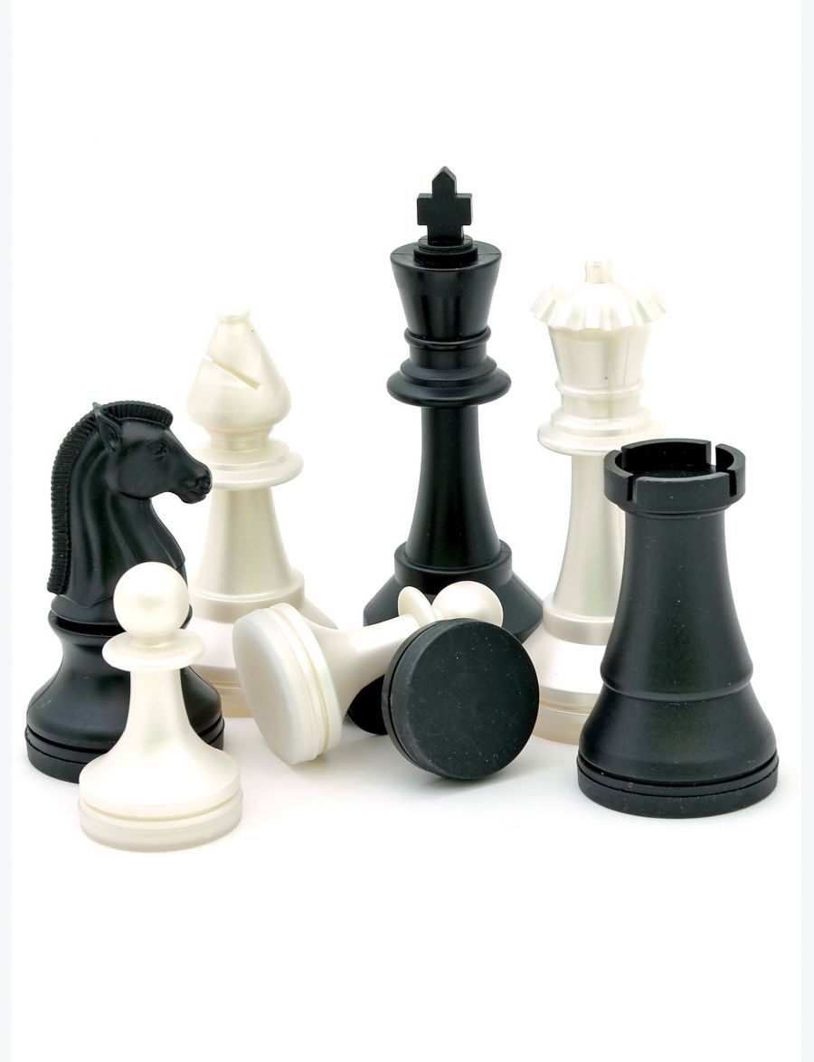 Шахматные фигуры «Владимирские» высота короля 105 мм, пластиковые