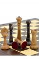 Шахматы с резными фигурками «Элеганс» доска складная из венге 45x45 см