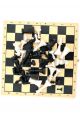 Шахматы «Владимирские» пластиковые фигуры деревянная доска темная клетка
