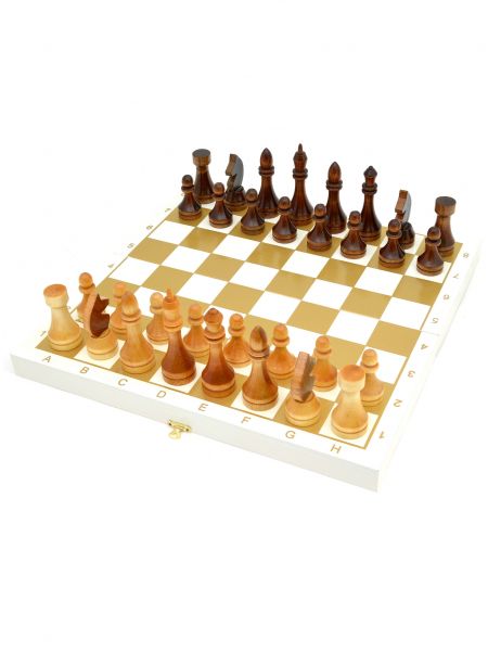 Шахматы «Гроссмейстерские-золото» тонированные 