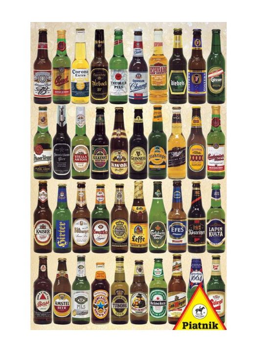 Пазл «Пиво мира» 1000 элементов