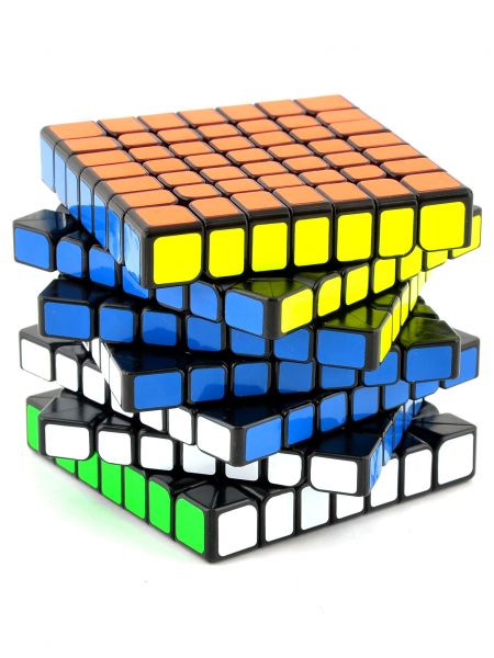 Кубик Рубика «WuJi» QiYi MoFange 7x7x7 чёрный
