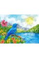 Алмазная мозаика без подрамника «Весна» 40x30 см