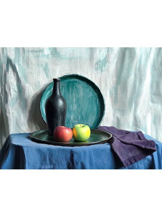 Алмазная мозаика без подрамника «Натюрморт» 50x40 см