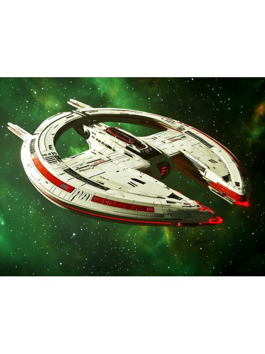 Алмазная мозаика на подрамнике «Космолёты» 40x30 см
