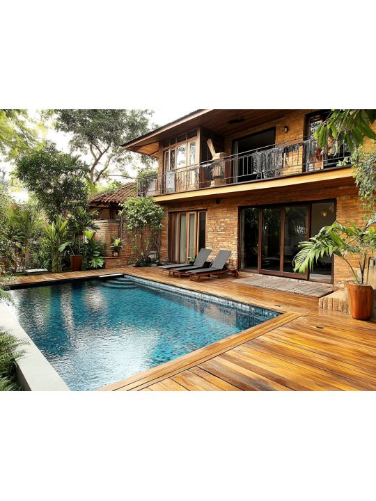 Алмазная мозаика без подрамника «Архитектура» 130x100 см, 45 цветов