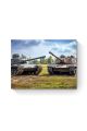 Алмазная мозаика на подрамнике «Танки» 50x40 см, 44 цветов