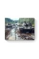 Алмазная мозаика на подрамнике «Танки» 50x40 см