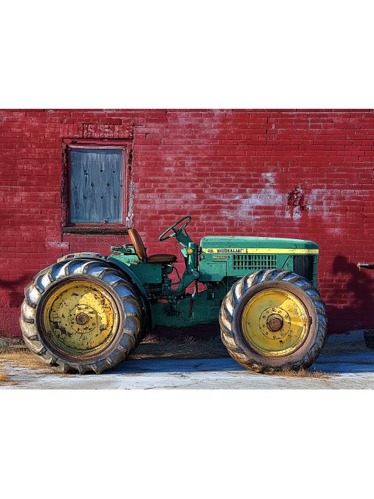 Алмазная мозаика без подрамника «Техника» 70x50 см.