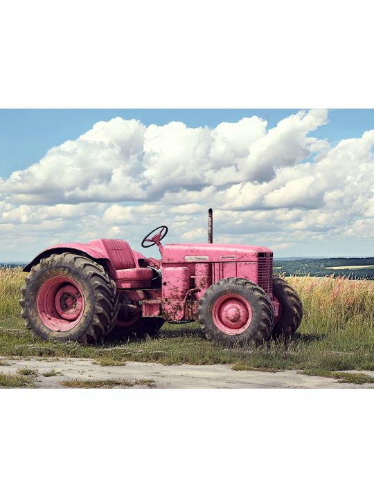Алмазная мозаика без подрамника «Техника» 90x70 см.