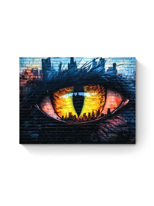 Алмазная мозаика на подрамнике «Граффити» 50x40 см
