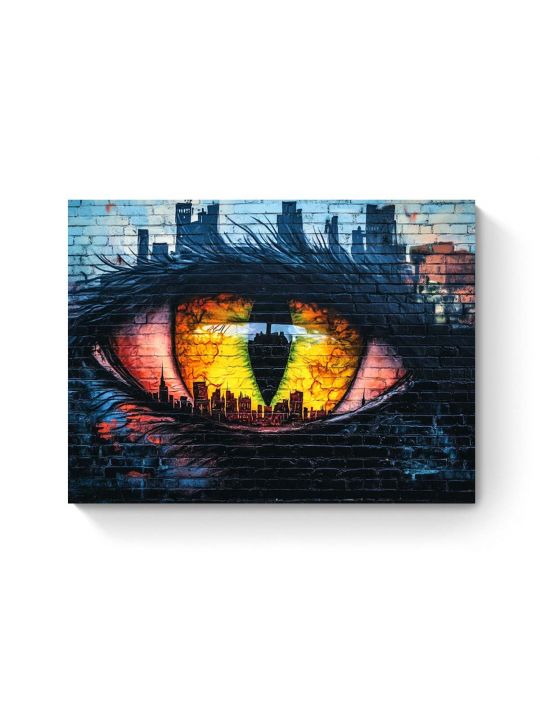 Алмазная мозаика на подрамнике «Граффити» 50x40 см