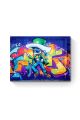 Алмазная мозаика на подрамнике «Граффити» 50x40 см