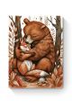 Алмазная мозаика на подрамнике «Мишка» 50x40 см