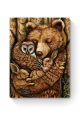 Алмазная мозаика на подрамнике «Мишка» 50x40 см