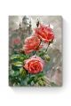 Алмазная мозаика на подрамнике «Розы» 50x40 см