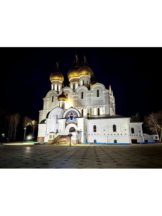 Алмазная мозаика без подрамника «Ярославль» 25x20 см