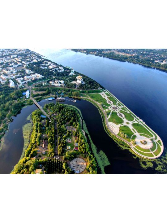 Алмазная мозаика без подрамника «Ярославль» 25x20 см