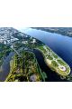 Алмазная мозаика без подрамника «Ярославль» 25x20 см