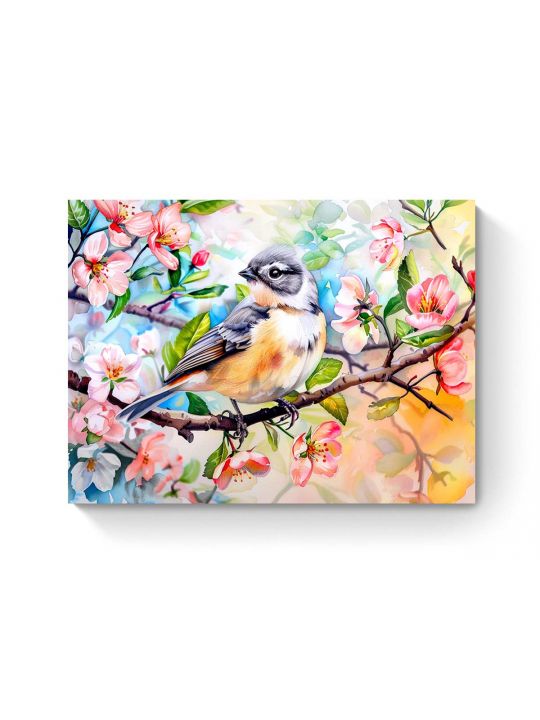 Алмазная мозаика на подрамнике «Горихвостка» 40x30 см