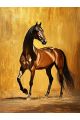 Алмазная мозаика без подрамника «Мустанг» 90x70 см.