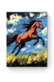 Алмазная мозаика на подрамнике «Юный мустанг» 50x40 см