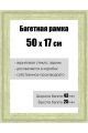 Рамка багетная для картин со стеклом 50 x 17 см, РБ-129