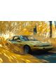 Алмазная мозаика без подрамника «Автомобиль» 25x20 см