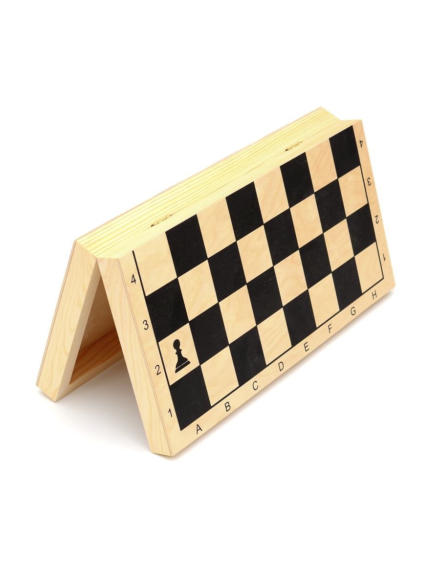 Купить складную шахматную доску с темной клеткой - gamestil.ru
