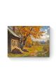 Алмазная мозаика на подрамнике «Лето в деревне» 50x40 см, 50 цветов
