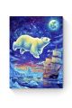 Алмазная мозаика на подрамнике «Медведица» 50x40 см