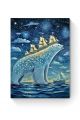 Алмазная мозаика на подрамнике «Медведица» 50x40 см, 50 цветов