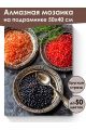 Алмазная мозаика на подрамнике «Икорочка» 50x40 см