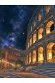 Алмазная мозаика без подрамника «Колизей» 25x20 см
