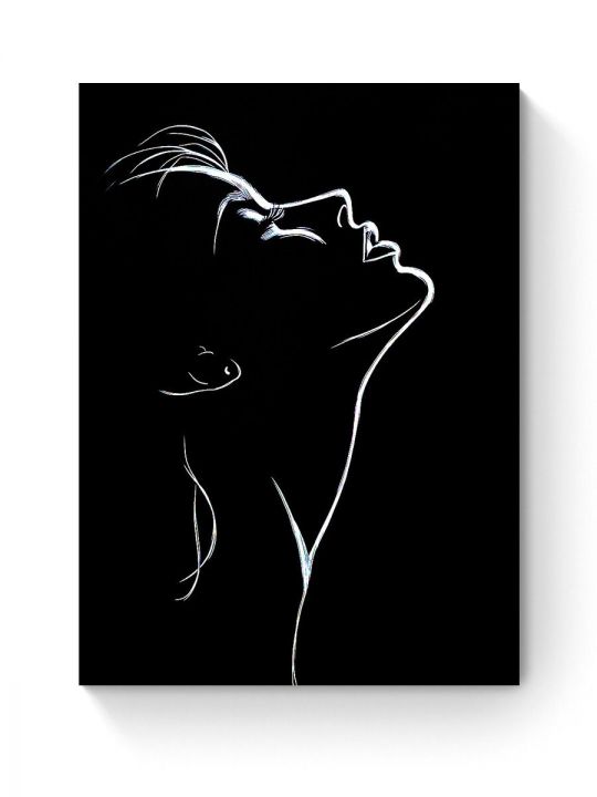 Алмазная мозаика на подрамнике «Страсть» 50x40 см, 6 цветов