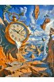 Алмазная мозаика без подрамника «Полет времени» 130x100 см