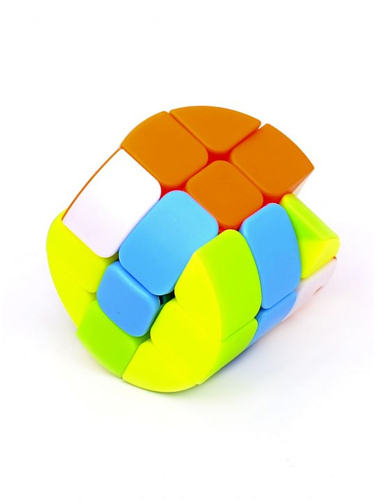 Брелок мини цилиндр-рубик «Mini cylindrical 3x3 cube»