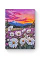 Алмазная мозаика на подрамнике «Космея» 50x40 см, 50 цветов