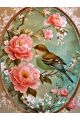 Алмазная мозаика без подрамника «Пташка» 25x20 см