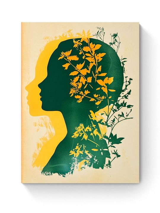 Алмазная мозаика на подрамнике «Отражение» 50x40 см