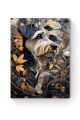 Алмазная мозаика на подрамнике «Цвергшнауцер» 40x30 см, 50 цветов