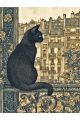 Алмазная мозаика без подрамника «Римский кот» 130x100 см