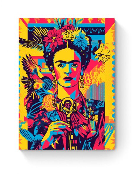 Алмазная мозаика на подрамнике «Фрида Кало» 50x40 см