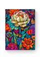 Алмазная мозаика на подрамнике «Цветочный мир» 50x40 см