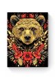 Алмазная мозаика на подрамнике «Медведь» 50x40 см