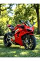 Алмазная мозаика без подрамника «Мотоцикл» 130x100 см