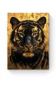 Алмазная мозаика на подрамнике «Золотой тигр» 50x40 см