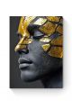 Алмазная мозаика на подрамнике «Черное золото» 50x40 см