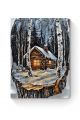 Алмазная мозаика на подрамнике «Береста» 50x40 см